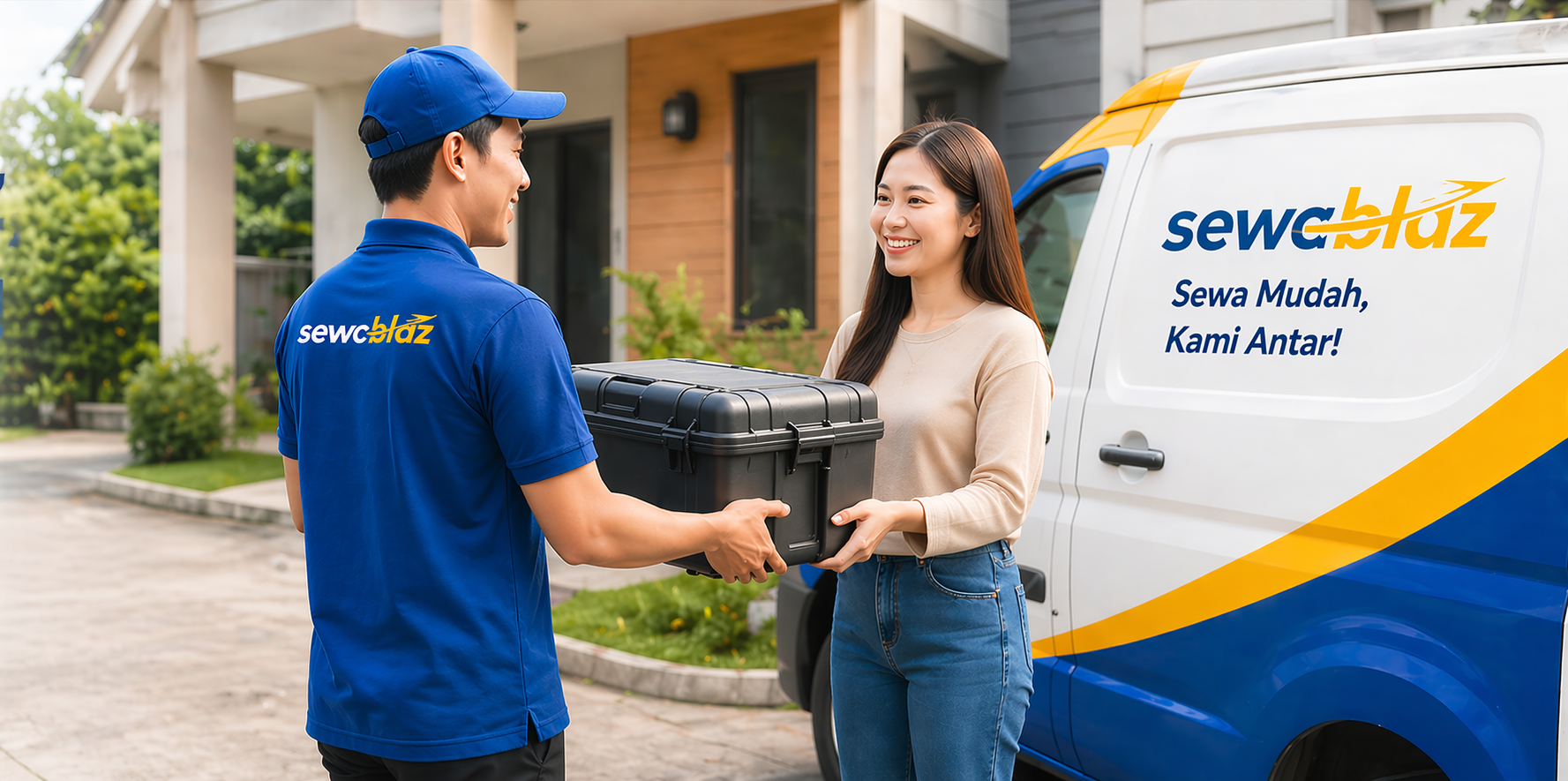 Layanan antar SewaBlaz